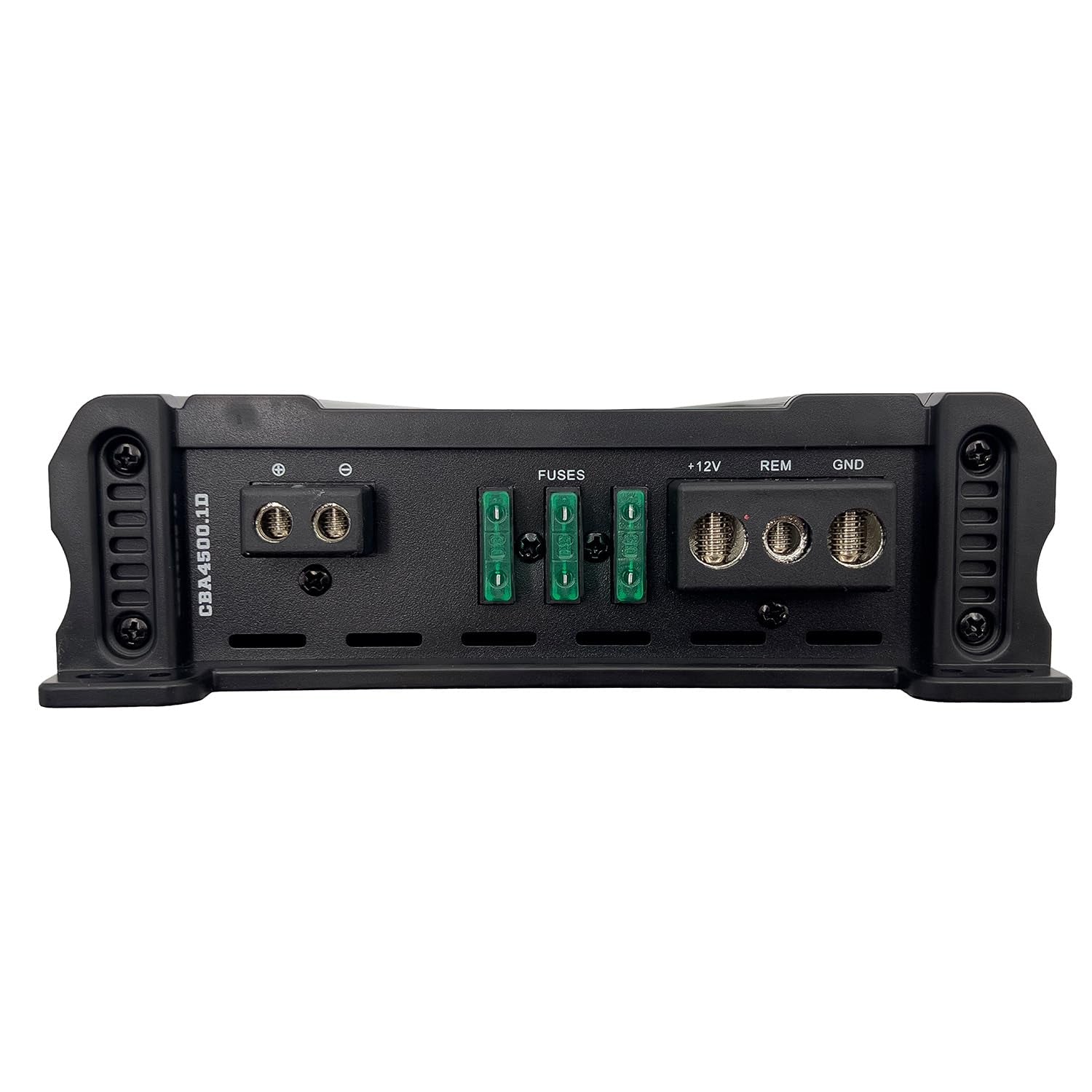 Cobalt CBA4500.1D Monoblock 1-Channel Class D Amplifier for Car Subwoofer, 4500W Max, 1200W RMS, 1/2/4 Ohm Stable, Adjustable Low Pass with Bass Boost, MOSFET Power Supply, Bass Knob Included