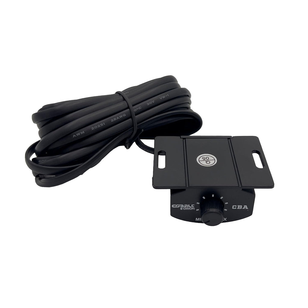 Cobalt CBA2000.1D Monoblock 1-Channel Class D Amplifier for Car Subwoofer, 2000W Max, 500W RMS, 1/2/4 Ohm Stable, Adjustable Low Pass with Bass Boost, MOSFET Power Supply, Bass Knob Included