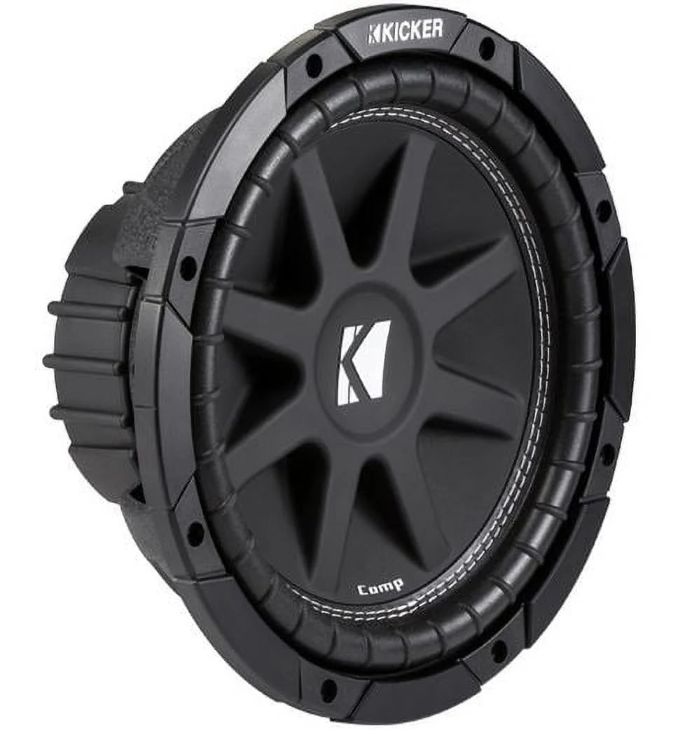 Universal Car Stereo Hatchback Sealed Dual 10" Kicker Comp C10 Sub Box 2 Ohm