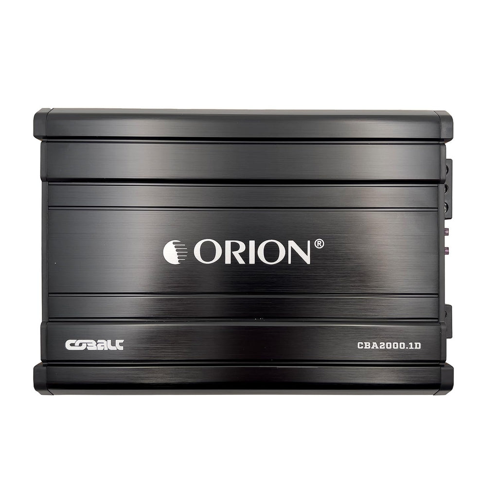 Cobalt CBA2000.1D Monoblock 1-Channel Class D Amplifier for Car Subwoofer, 2000W Max, 500W RMS, 1/2/4 Ohm Stable, Adjustable Low Pass with Bass Boost, MOSFET Power Supply, Bass Knob Included
