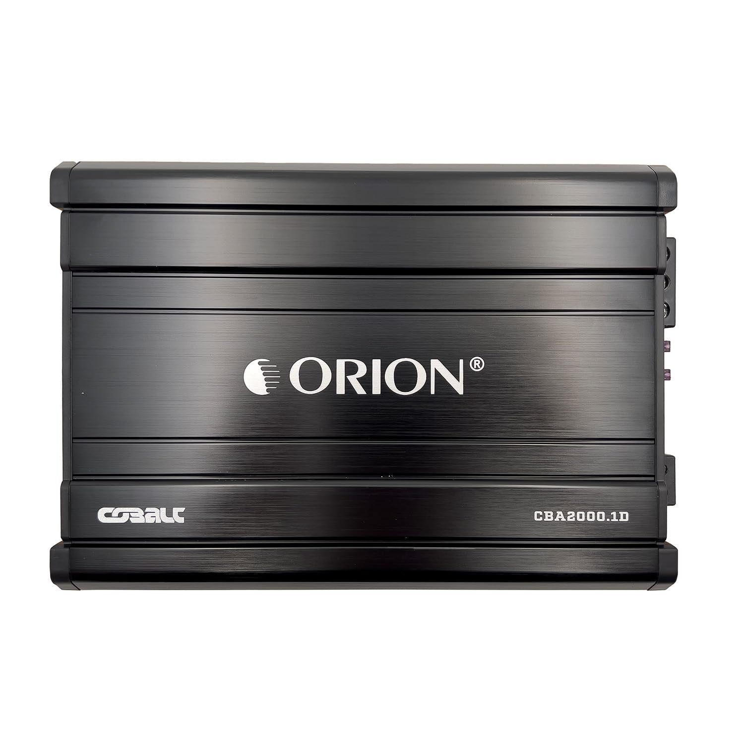 Cobalt CBA2000.1D Monoblock 1-Channel Class D Amplifier for Car Subwoofer, 2000W Max, 500W RMS, 1/2/4 Ohm Stable, Adjustable Low Pass with Bass Boost, MOSFET Power Supply, Bass Knob Included