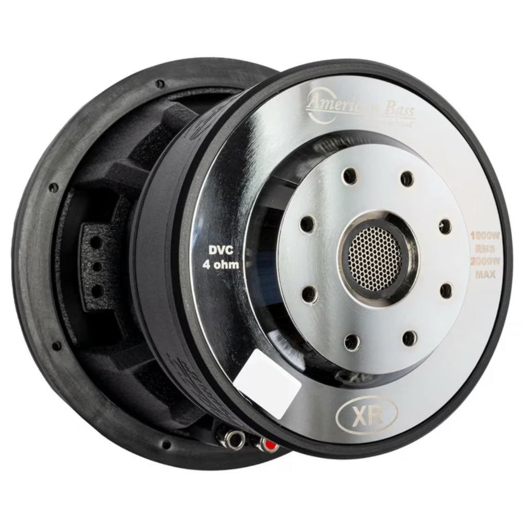 XR-10D2 10" 2000W Max Dual 2-Ohm Voice Coil Car Audio Subwoofer