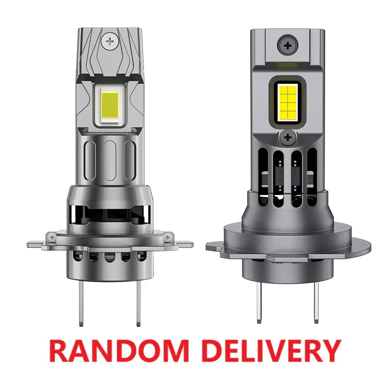 110W Turbo H7 LED CANBUS Lights 30000LM H4 H11 9005 9006 HB3 HB4 Mini Lamp 7035 CSP Wireless Car Headlight Bulbs with Fan