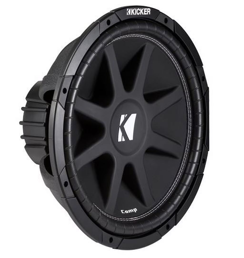 Universal Car Stereo Rearfire Sealed Single 15 Kicker Comp C15 Sub Box 4 Ohm