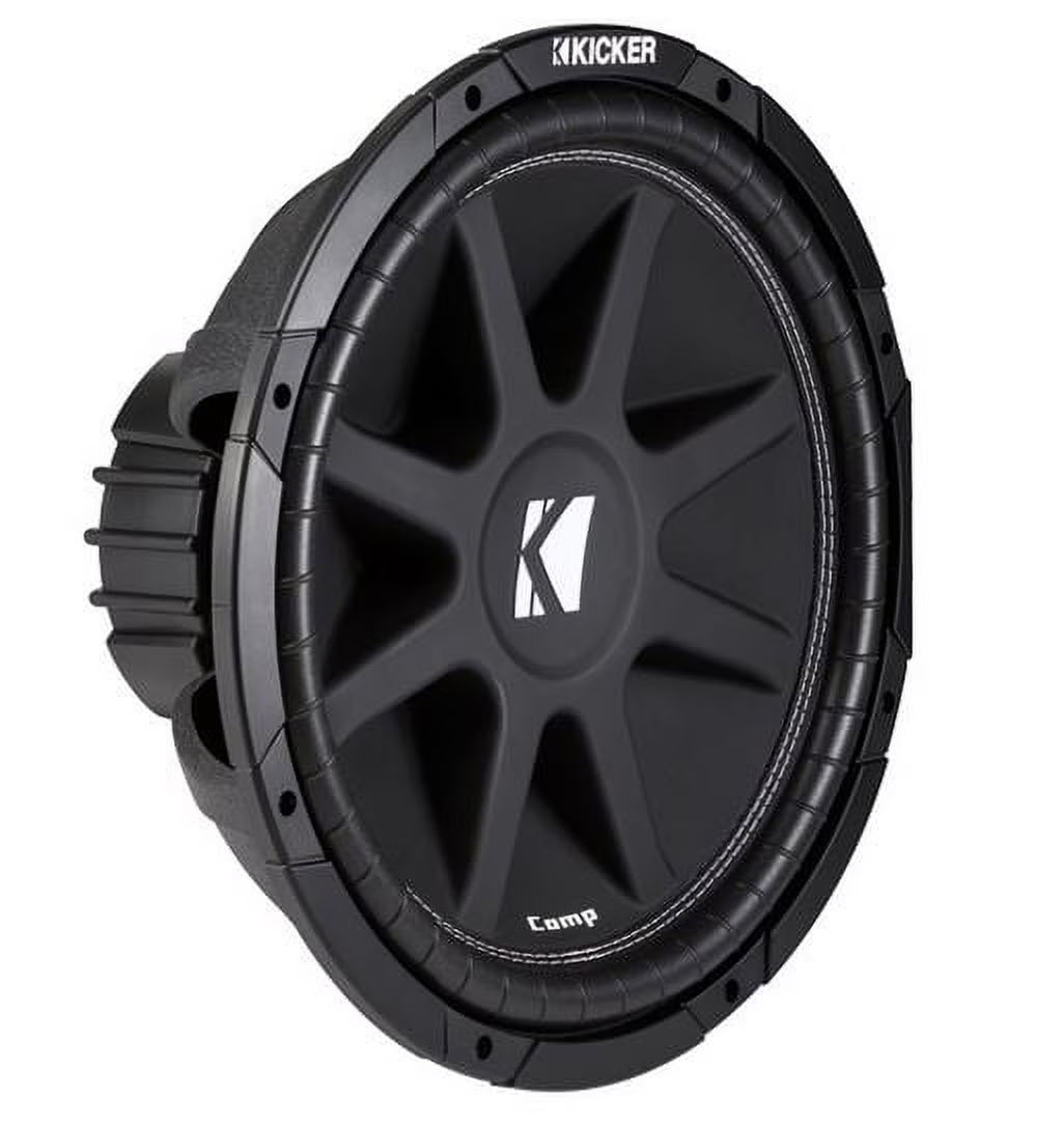 Universal Car Stereo Rearfire Sealed Single 15 Kicker Comp C15 Sub Box 4 Ohm
