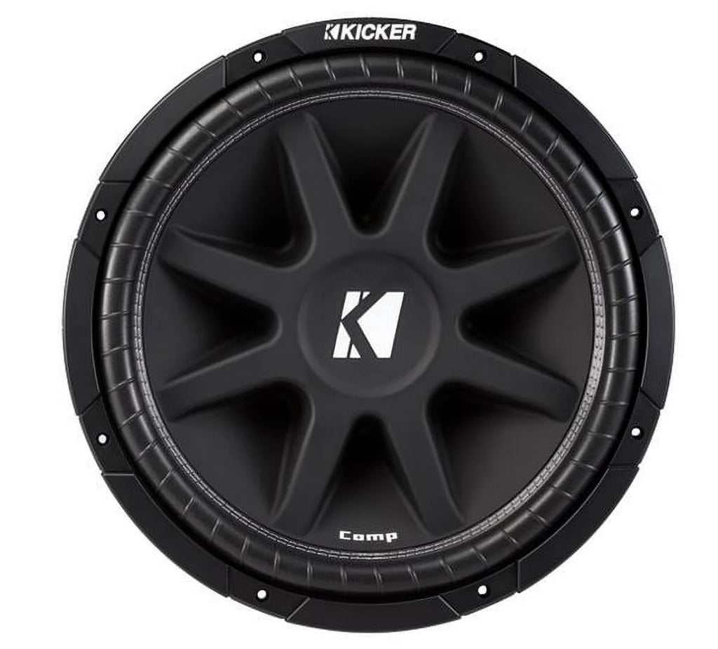 Universal Car Stereo Rearfire Sealed Single 15 Kicker Comp C15 Sub Box 4 Ohm