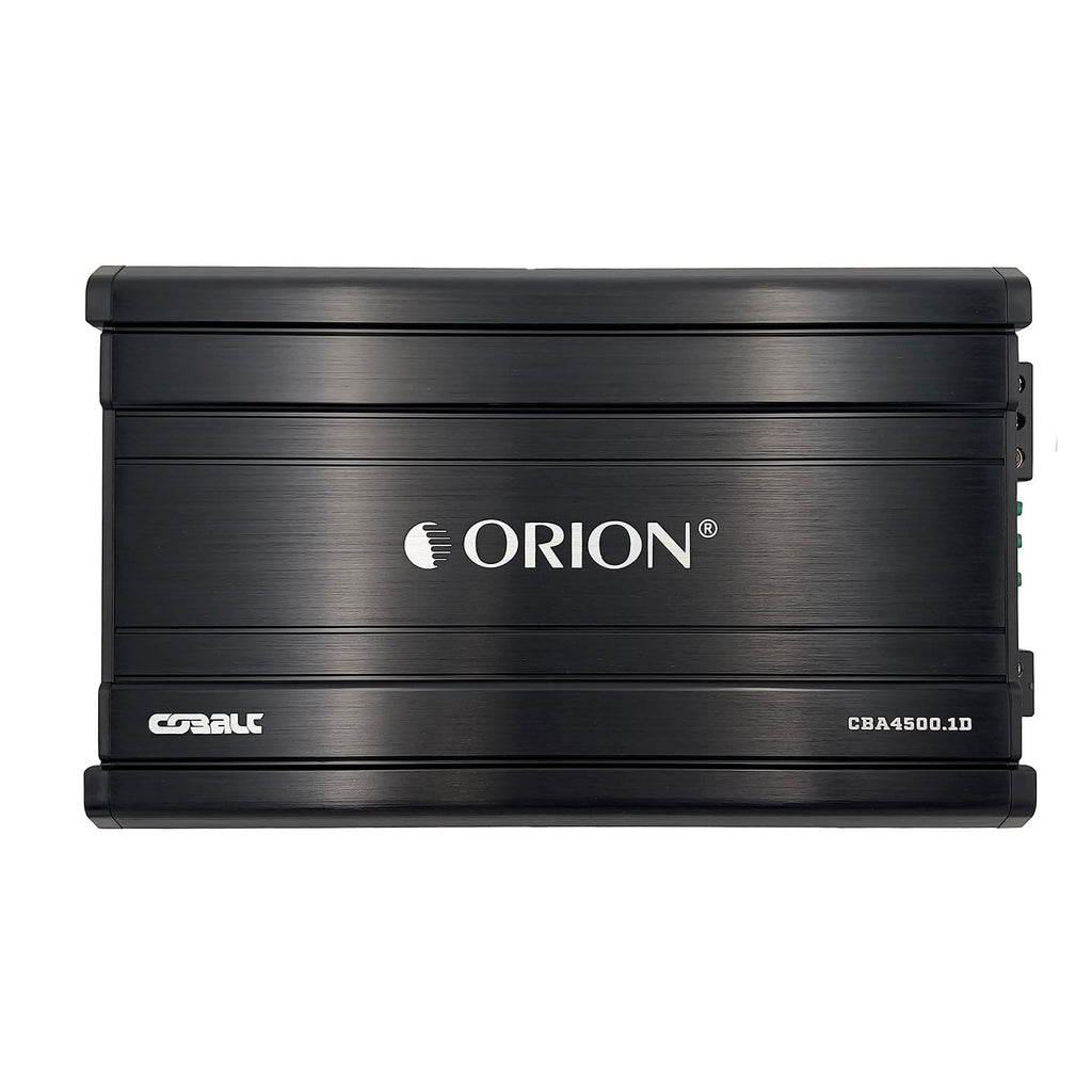 Cobalt CBA4500.1D Monoblock 1-Channel Class D Amplifier for Car Subwoofer, 4500W Max, 1200W RMS, 1/2/4 Ohm Stable, Adjustable Low Pass with Bass Boost, MOSFET Power Supply, Bass Knob Included